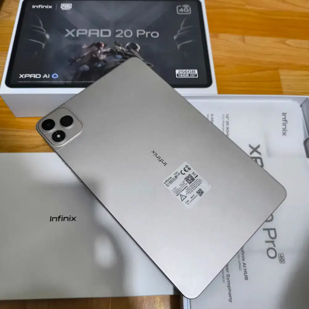 Infinix Xpad 20 Pro 8/256gb mulus lengkap