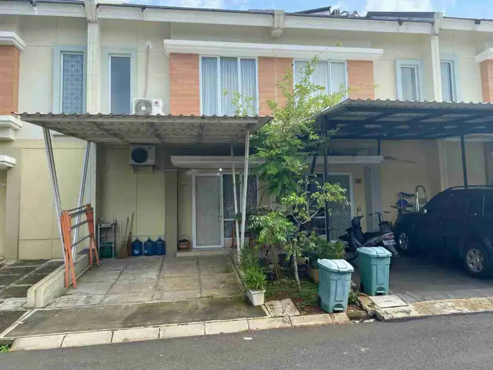 Dijual cepat Rumah Cluster Balmoral adventure di Paradise, Serpong, Tangerang Selatan