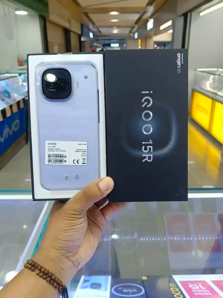 Iqoo 15R 5G 12/512 Silver Super Duper Like New 100%(Katagori BNOB)Ori