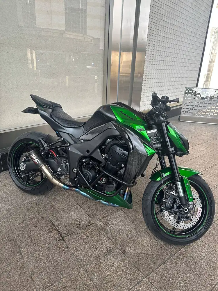 (Full Paper) Kawasaki Z1000 Sugomi NIK 2022 Hijau Abu Abu