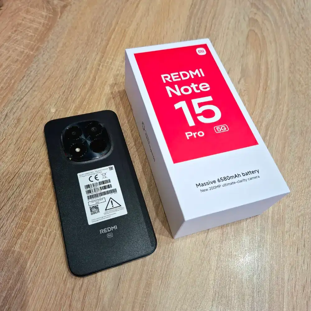 Xiaomi Redmi Note 15 Pro 5G 8/256 Gb Seminggu Pakai Mulus Like New