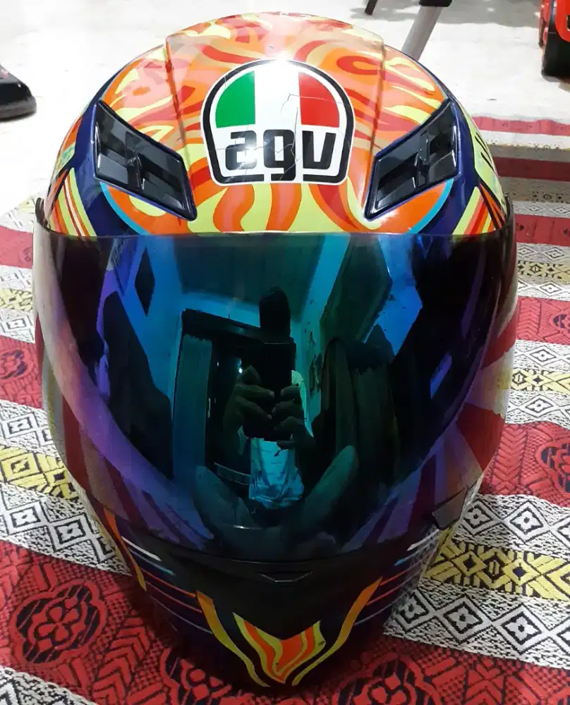 Helm AGV K3 Five Continent VR46 size M