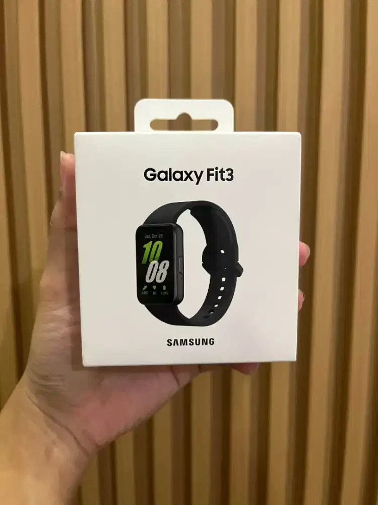 Samsung Galaxy Fit 3 Gray Baru Segel | AMOLED | Murah