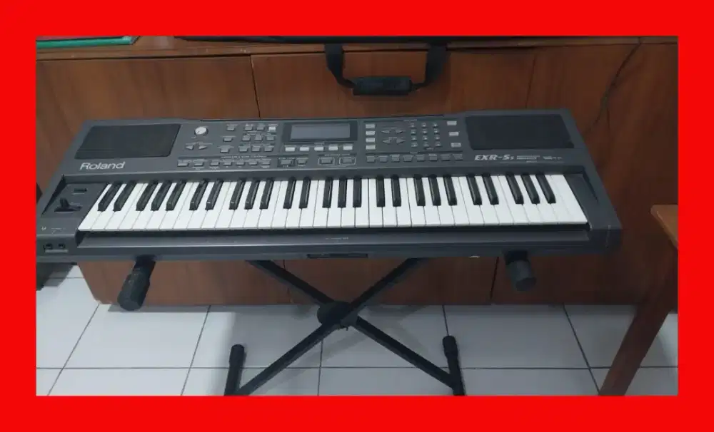 Keyboard EXR series EXR 5s Lengkap keseluruhan baik normal jual cpt BU