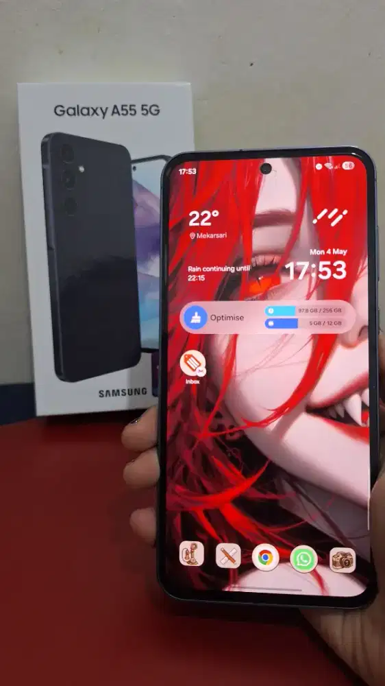 SAMSUNG A55 12/256 AWESOME NAVY