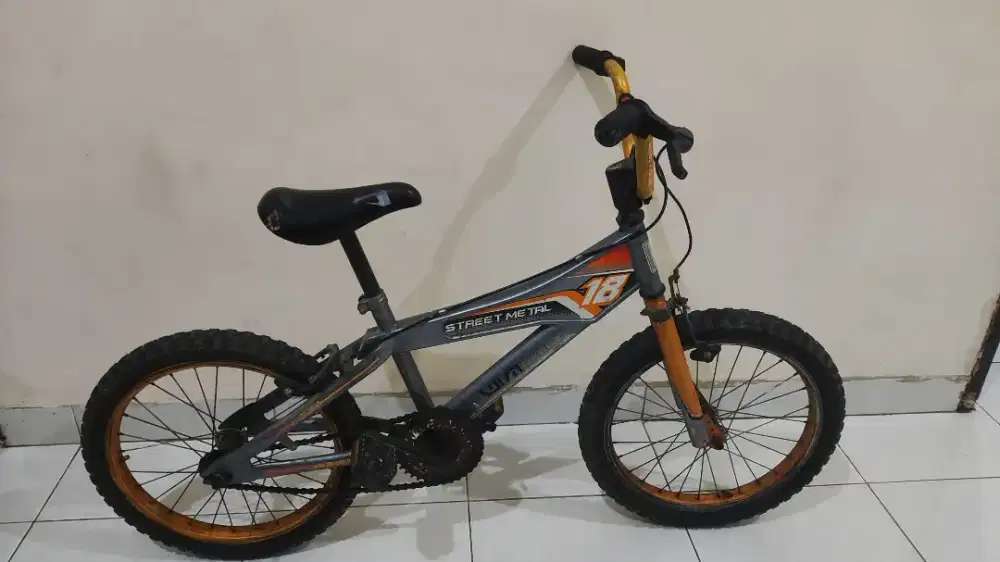 sepeda BMX Wimcycle metalizer tipe shotgun ring18