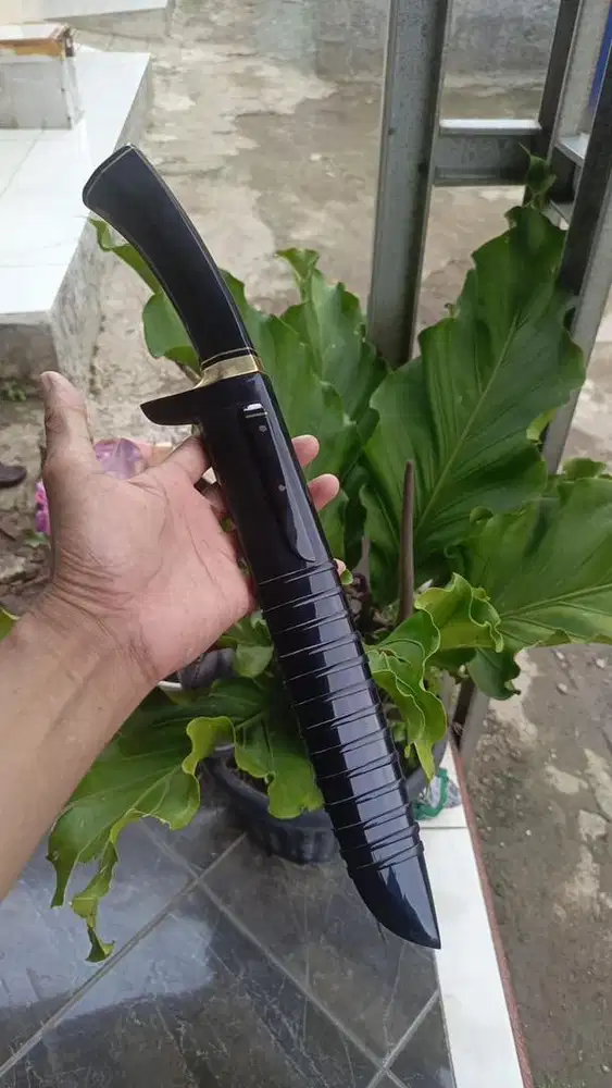 Golok sembelih Elmax full tanduk