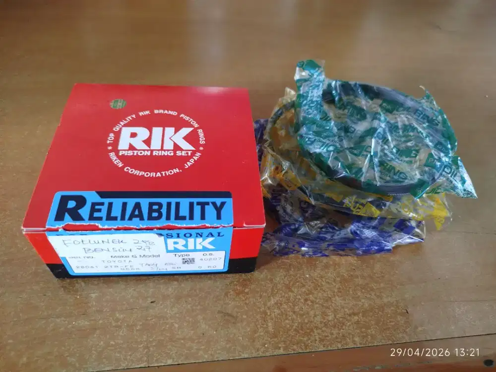 Ring piston Fortuner bensin