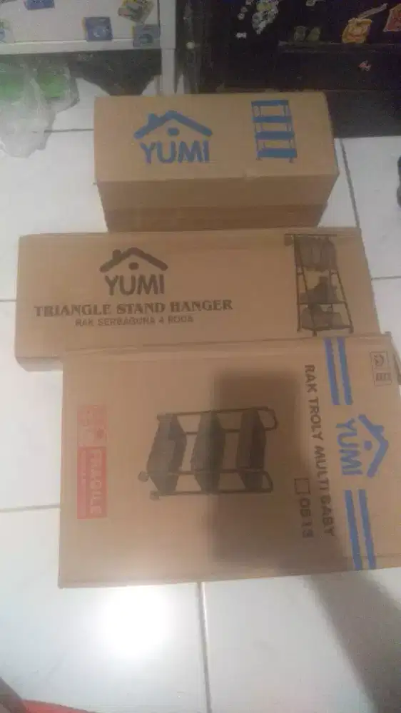 3 RAK MINIMALIS SATU SET
