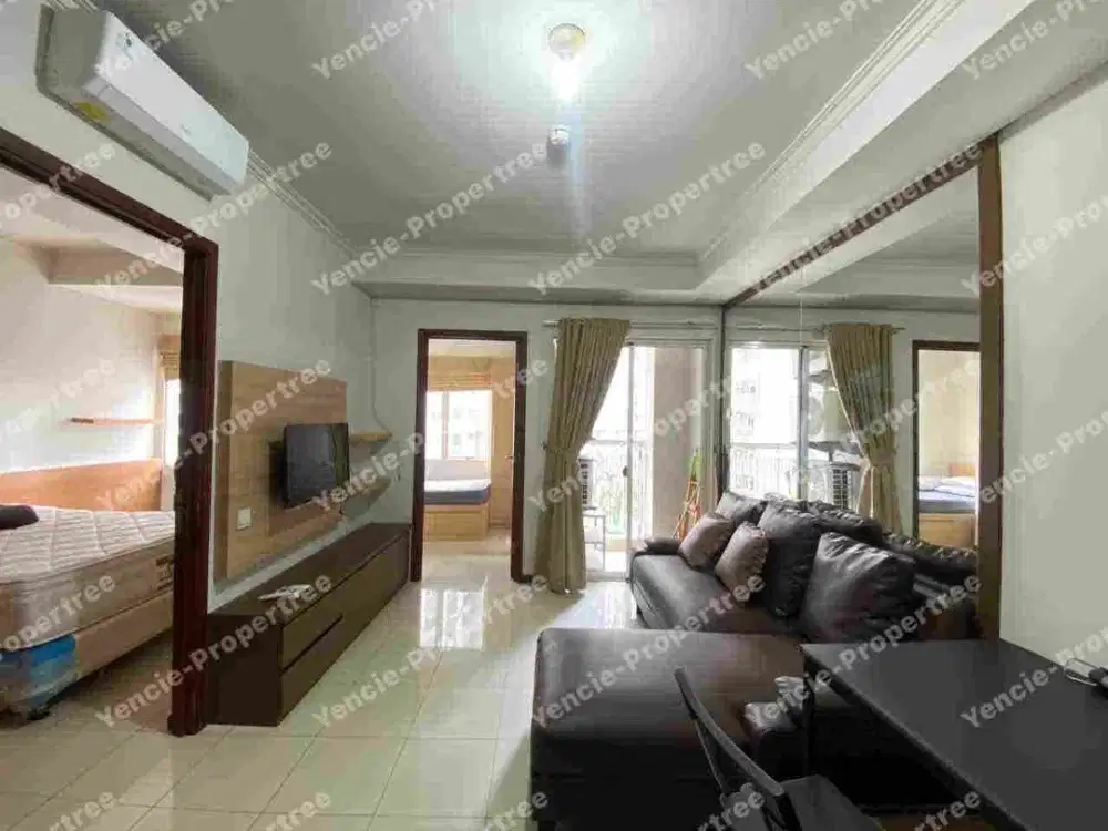 Disewakan full furnish tipe 2br royal mediterania garden residence
