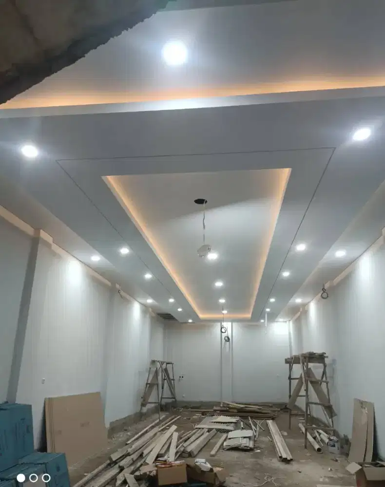 Jasa Pemasangan Plafon Gypsum Dan Partisi Ruang*