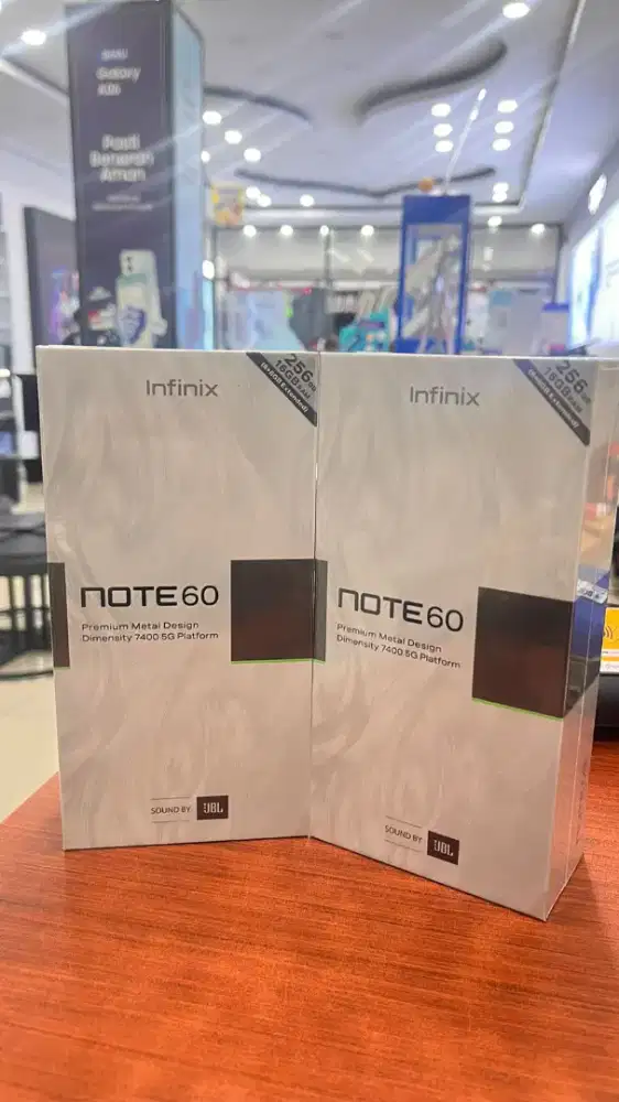 Infinix Note 60 5G 8/256 segelbox garansi resmi