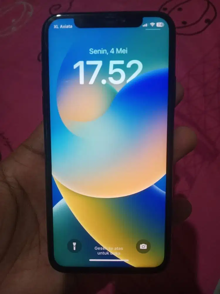 Iphone X bebas reset jaringan all op