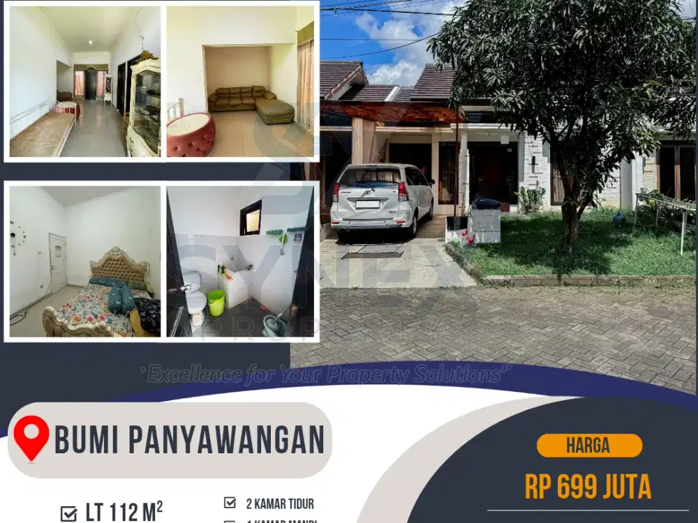 Dijual cepat rumah nyaman terawat di Bumi Panyawangan Cileunyi, Bandung