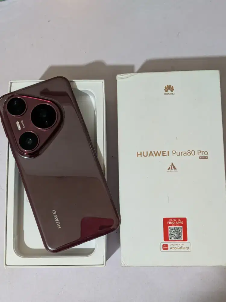 Huawei pura 80 pro 12/512gb fullset original garansi resmi