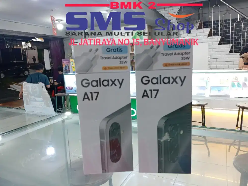 Samsung Galaxy A17 LTE 8/256GB & 8/128GB - New Segel + Free Charger