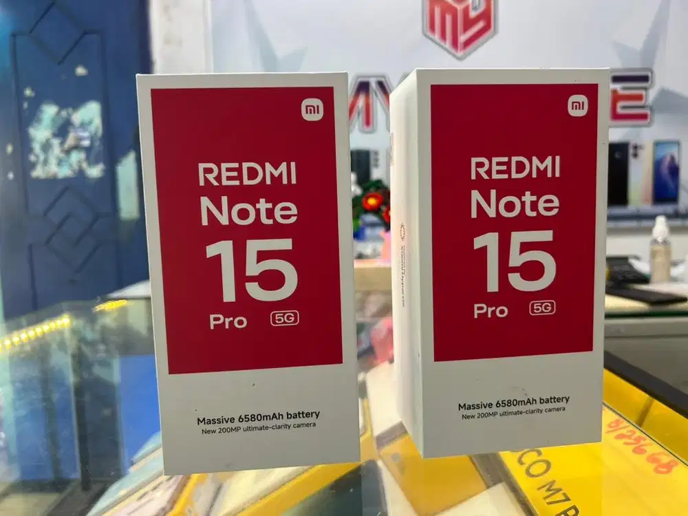REDMI NOTE 15 PRO 5G RAM 8/256GB UNBOXING GARANSI RESMI 1 TAHUN