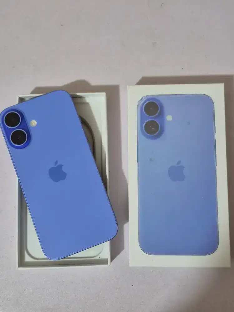 iPhone 16 128gb fullset mulus no minus
