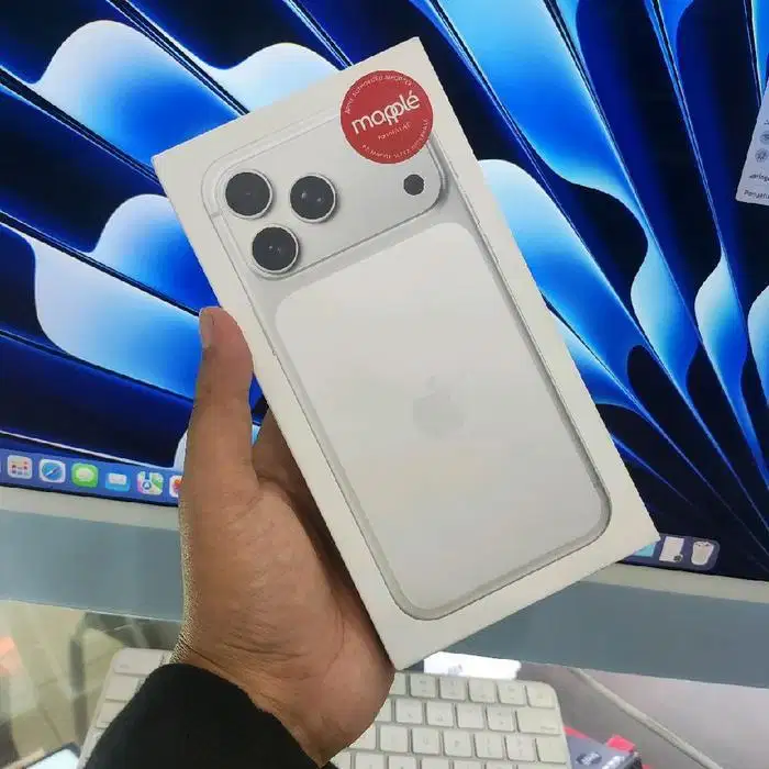 iPhone 17 pro silver resmi ibox segel