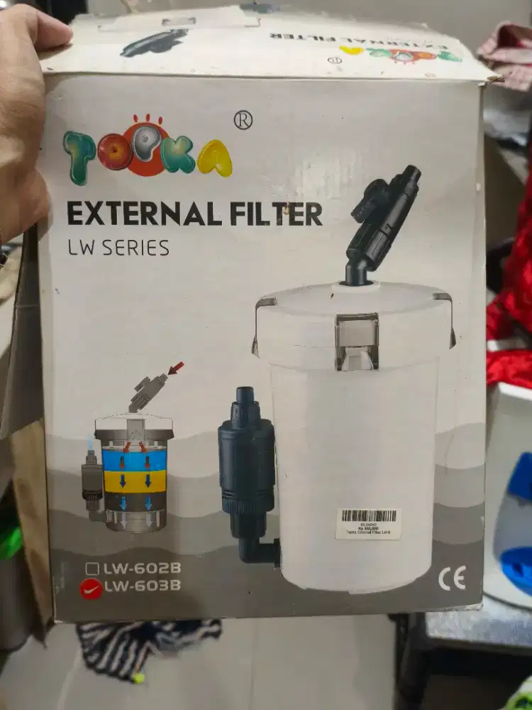 Canister Filter Aquarium Topka
