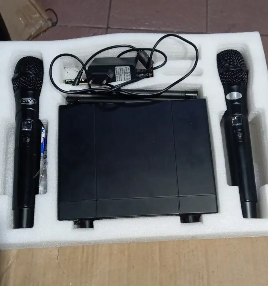 Mic wireless 2 mic bekas second