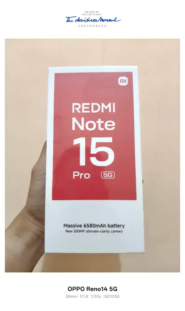 REDMI NOTE 15 PRO 5G 8/256 NEW GARANSI RESMI