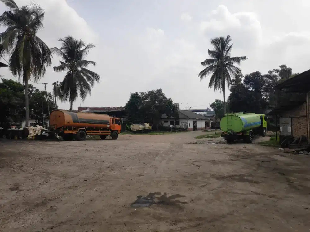 Dijual Ex Pabrik Minyak Sawit Pinggir Jalan Raya Serang Cikupa - Tangerang