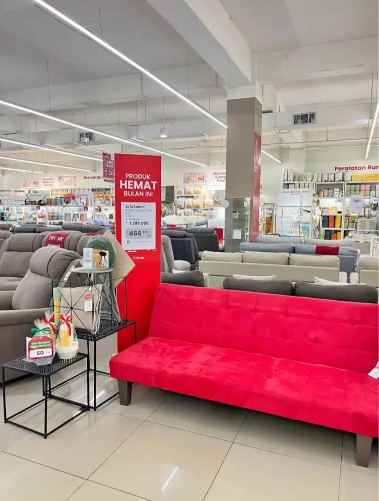 TERLARIS SOFA BED GWINSTON MURAH MINIMALIS