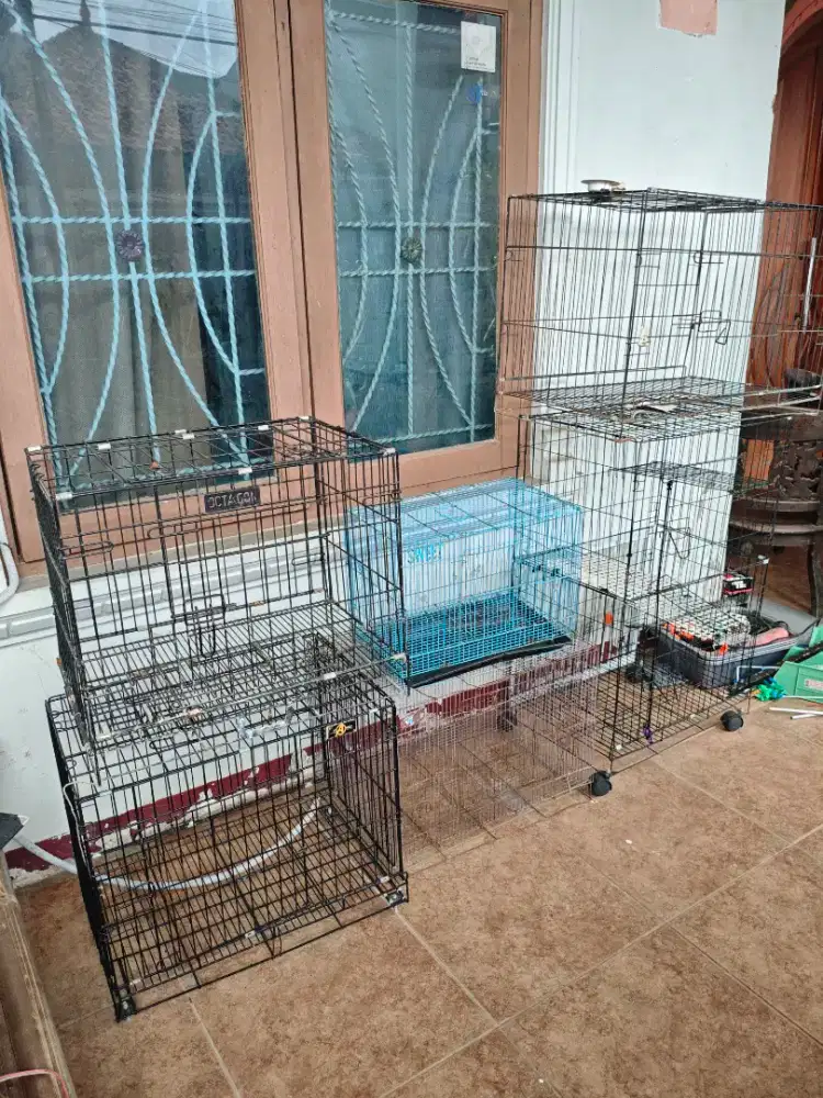 Kandang Besi borongan 6 pcs