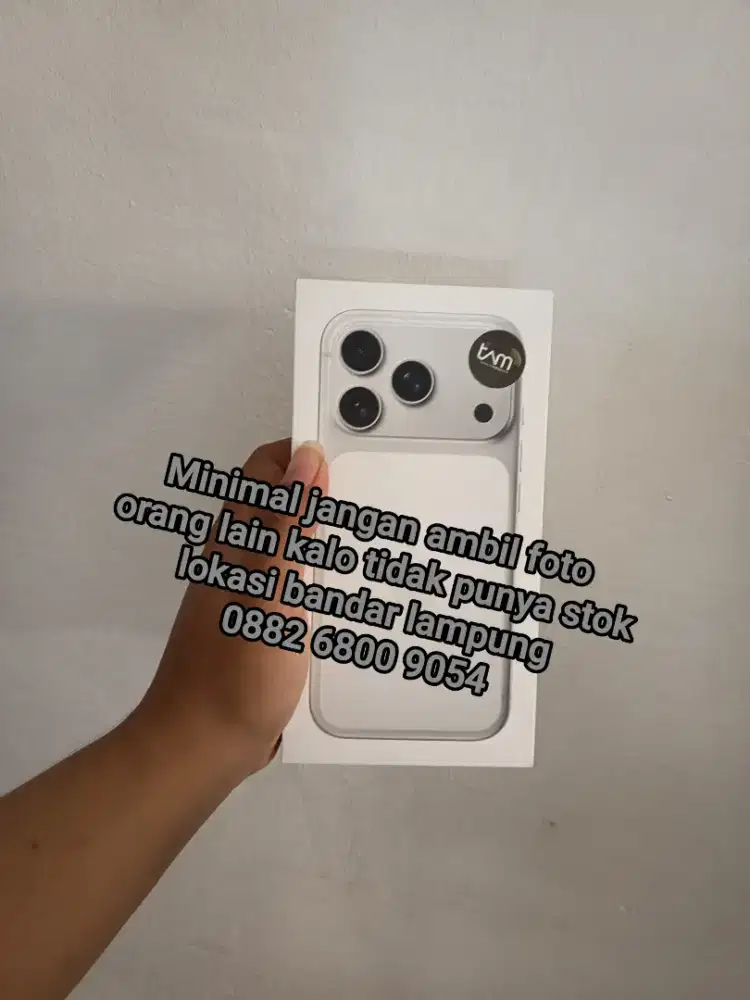bnib GreenPeel Kode PA/A Iphone 17 Pro 256 resmi indonesia