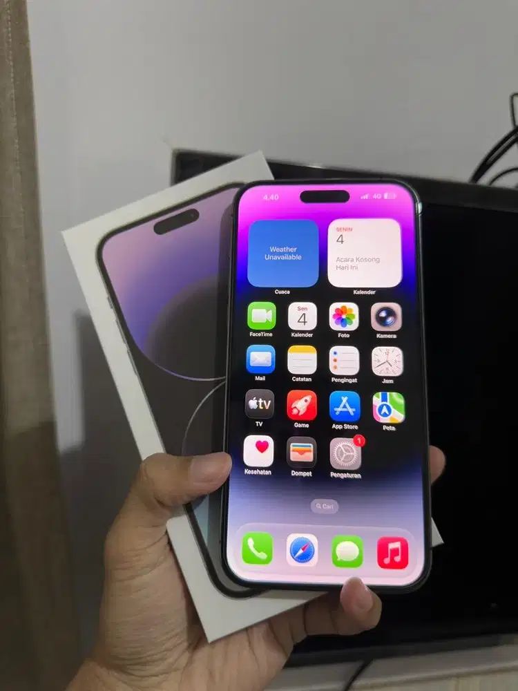 IPhone 14 Pro max 128 Gb resmi bea cukai mulus