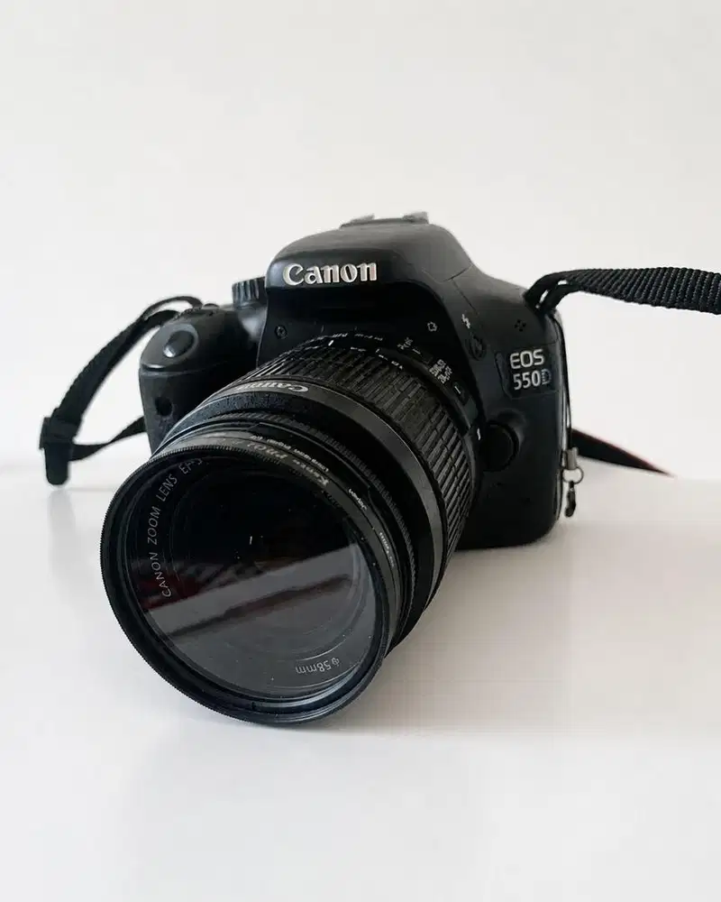 Canon EOS 550D Kit Lensa 18-55mm Pemakaian Pribadi