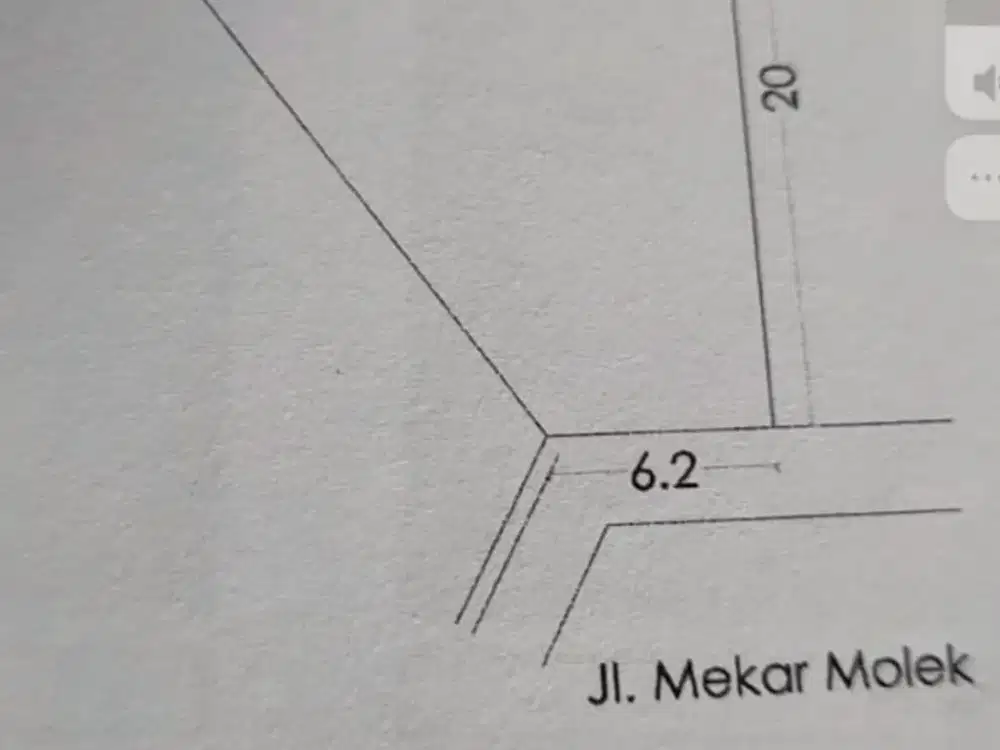 Tanah Kavling Mekar Molek Komplek Mekar Wangi