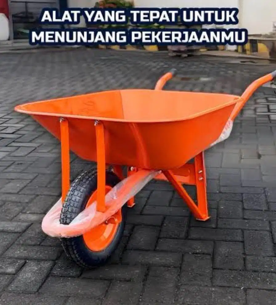 GEROBAK DORONG OREN ( super tebal )