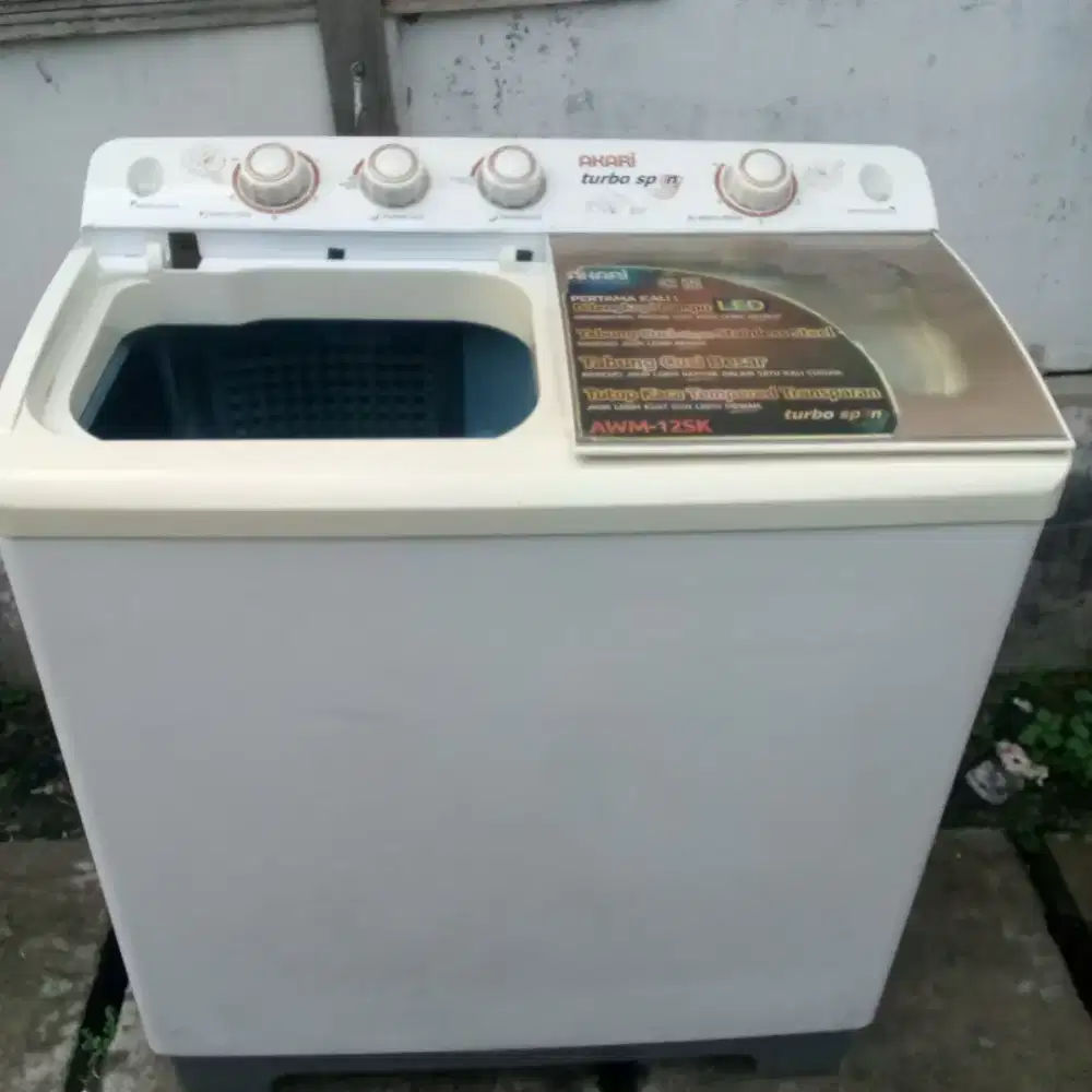 Mesin cuci Merk Akari 12kg