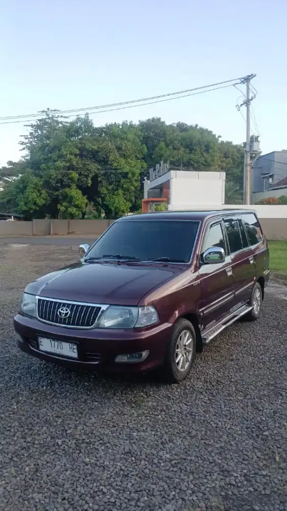 Toyota Kijang LGX 1.8 MT 2002 Merah Metalik