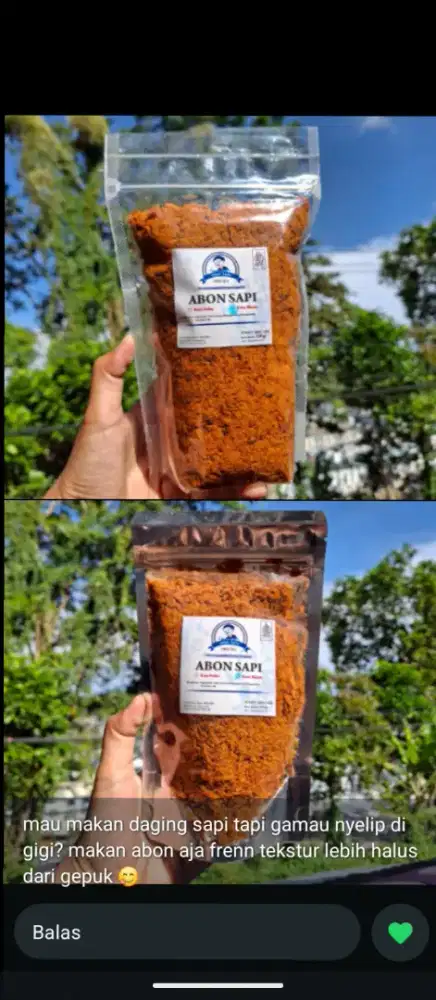 ABON DAGING SAPI 100% PURE