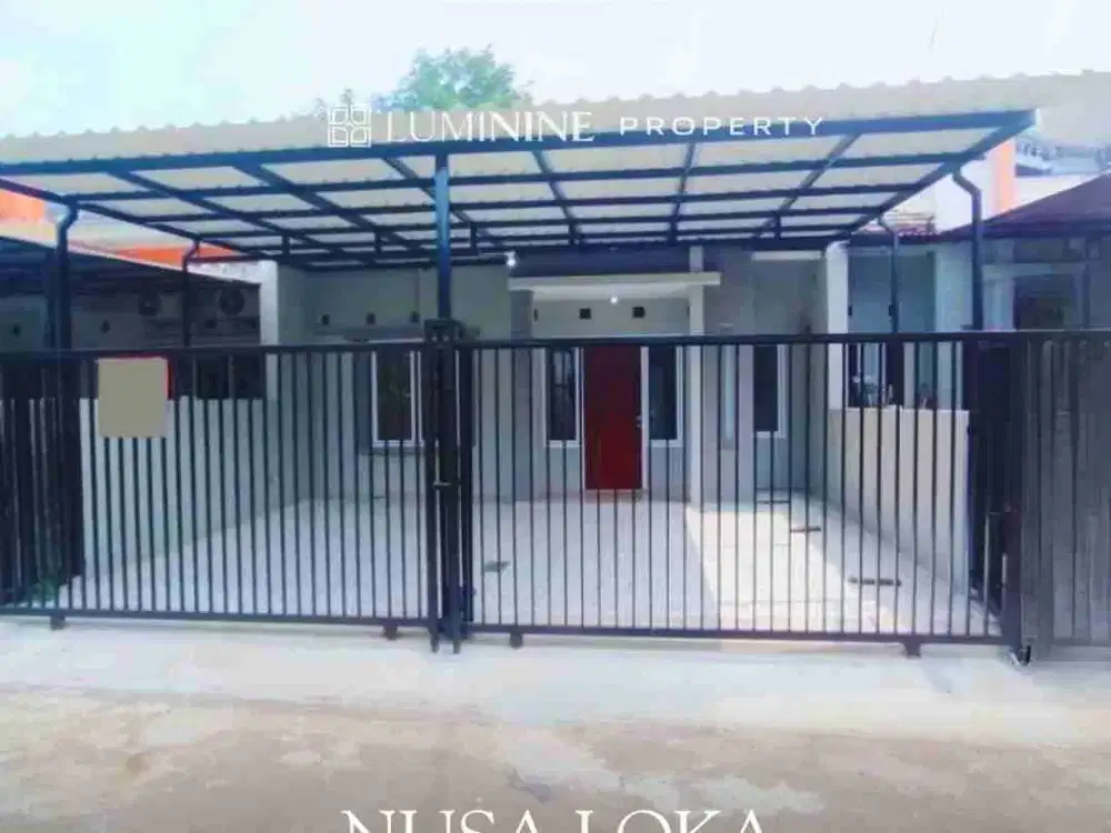RUMAH MURAH DI NUSA LOKA BSD, BARU RENOV BISA KPR,CUMA 5 MENIT KE TOL BSD & PASMOD