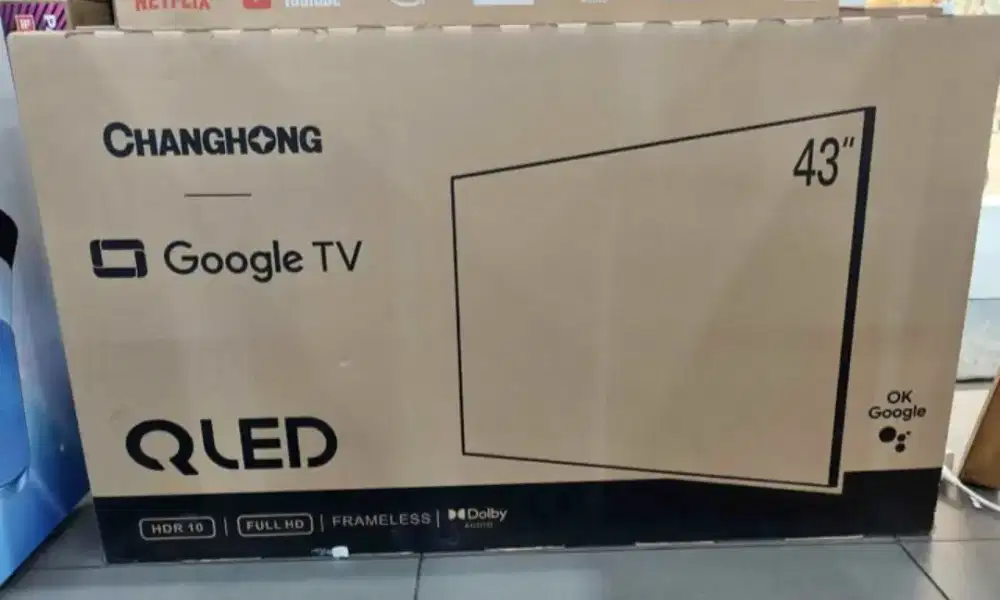 CHANGHONG 2K QLED Google TV L43QCN1