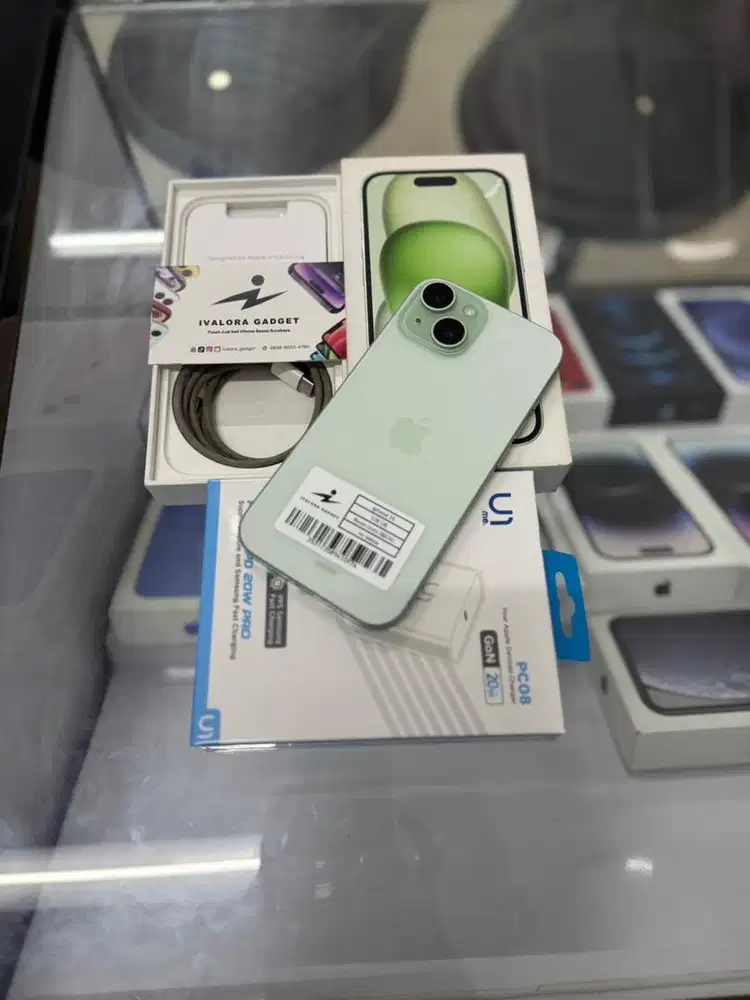 iPhone 15 128GB iBox Green