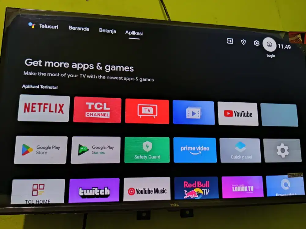 TV TCL model 32L4B,jual cepat 1,4 nego