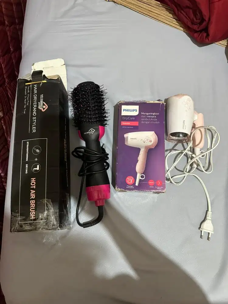 Hair dryer merek philips dan yk design