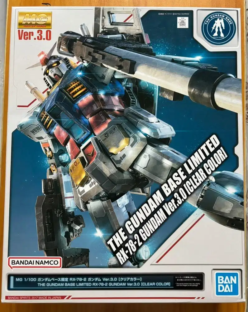 Gundam RX-78-2 Ver 3.0 Clear Color (Master Grade)