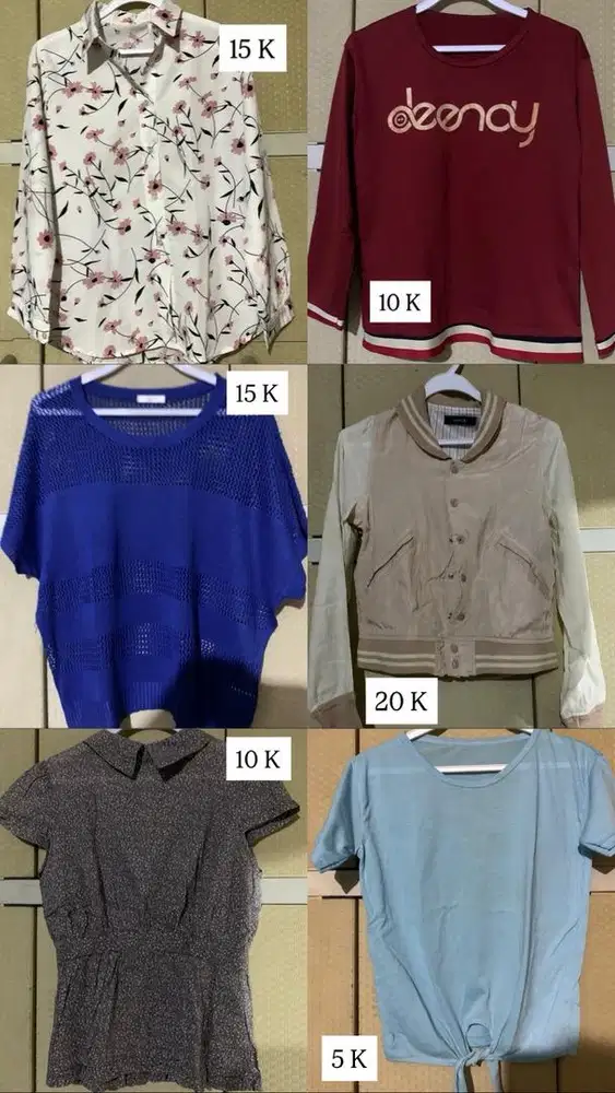 Preloved Baju Cewek