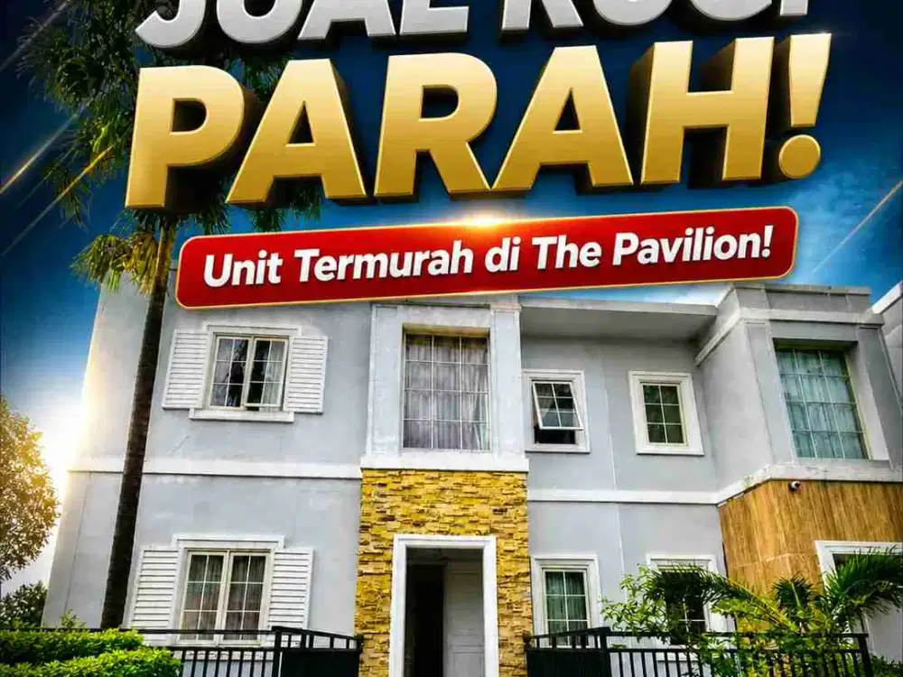 Jual Rugi Pavillion Double Decker Metro Tanjung Bunga, Paling Murah