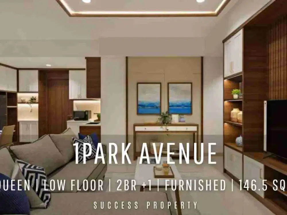 For Sale! Luxury Residence 1Park Avenue - Queen Tower Fully Furnished with Premium Quality