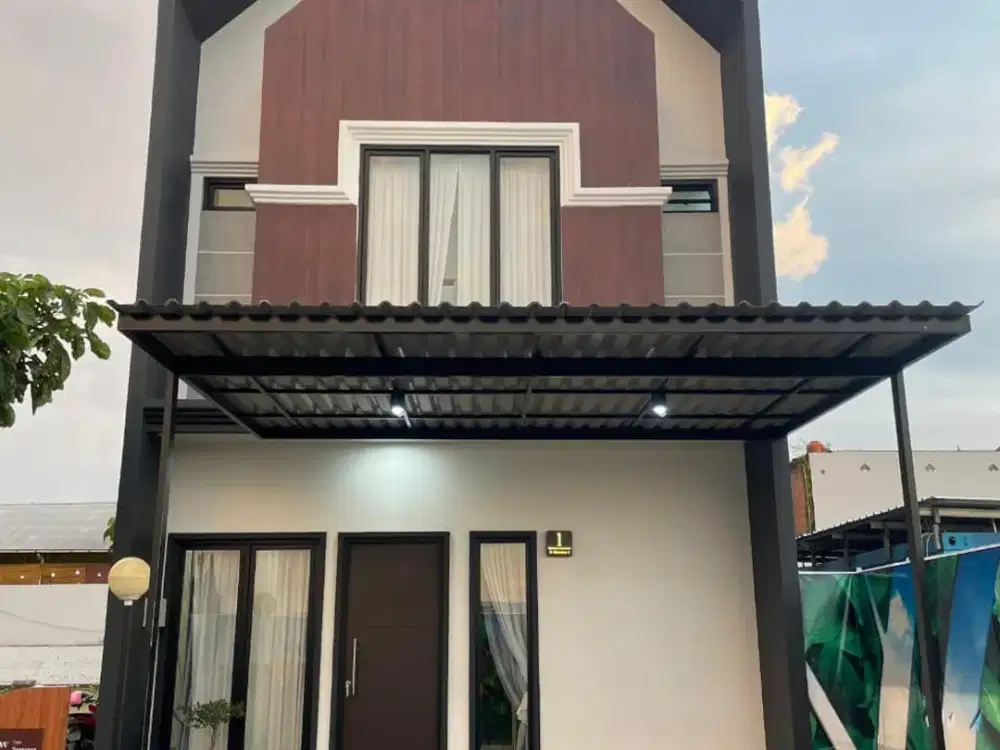 Rumah 2 lantai Tipe Banyan Antang Raya Makassar Angsuran hanya 5jtaan/bulan