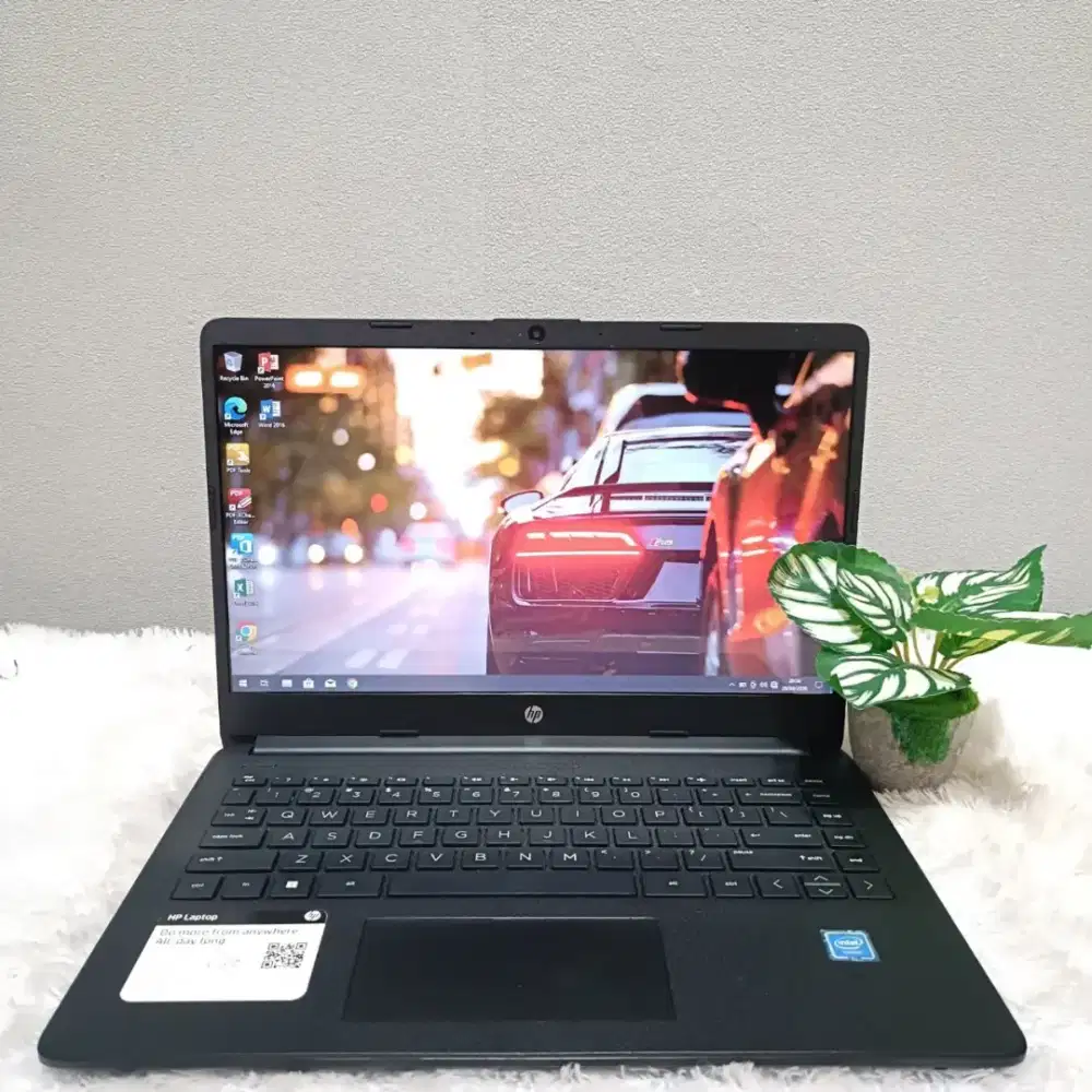 HP 14 DR0020NR INTEL N4120 RAM 4GB SD 64GB LAYAR 14.0 INCH BLACK