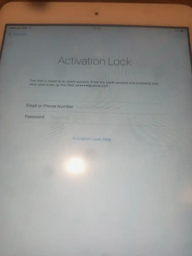 iPad mini 1 iCloud