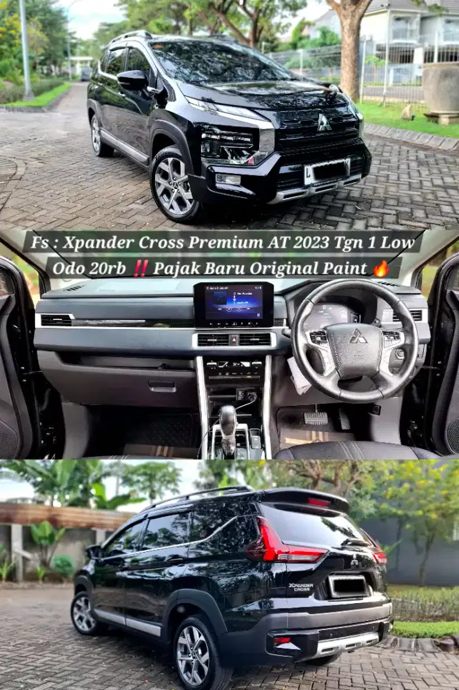 Xpander Cross Plus AT 2023 Low Odo 20rb!!